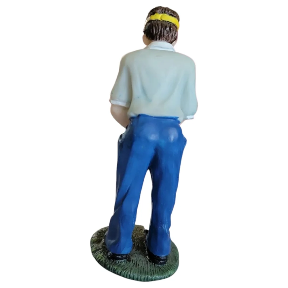 1 Golfer Putting Figurine Statue Posing K' Collections Cake Topper Collector's